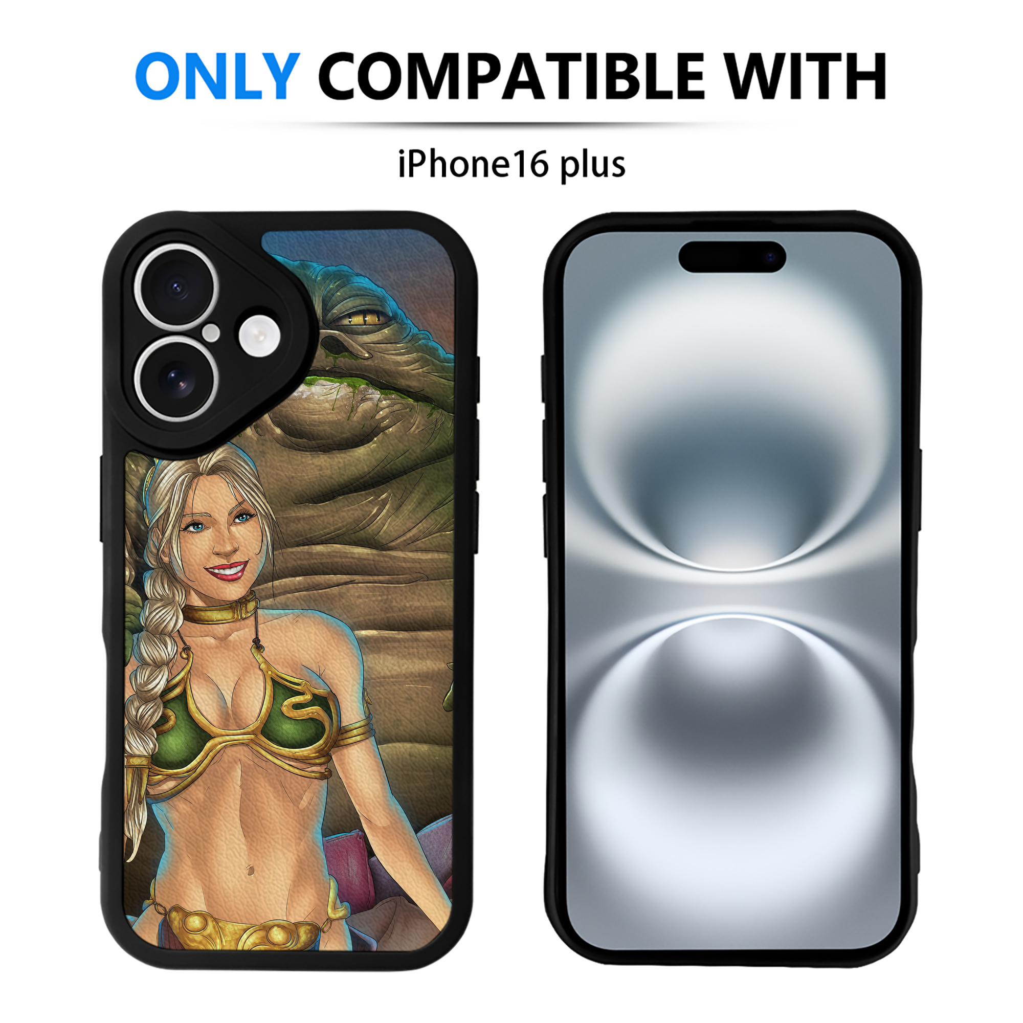 （画像用） スター・ウォーズ Star Wars 【iPhone 16シリーズ対応】シリコンスマホケース（レザー調） 材質：シリコン